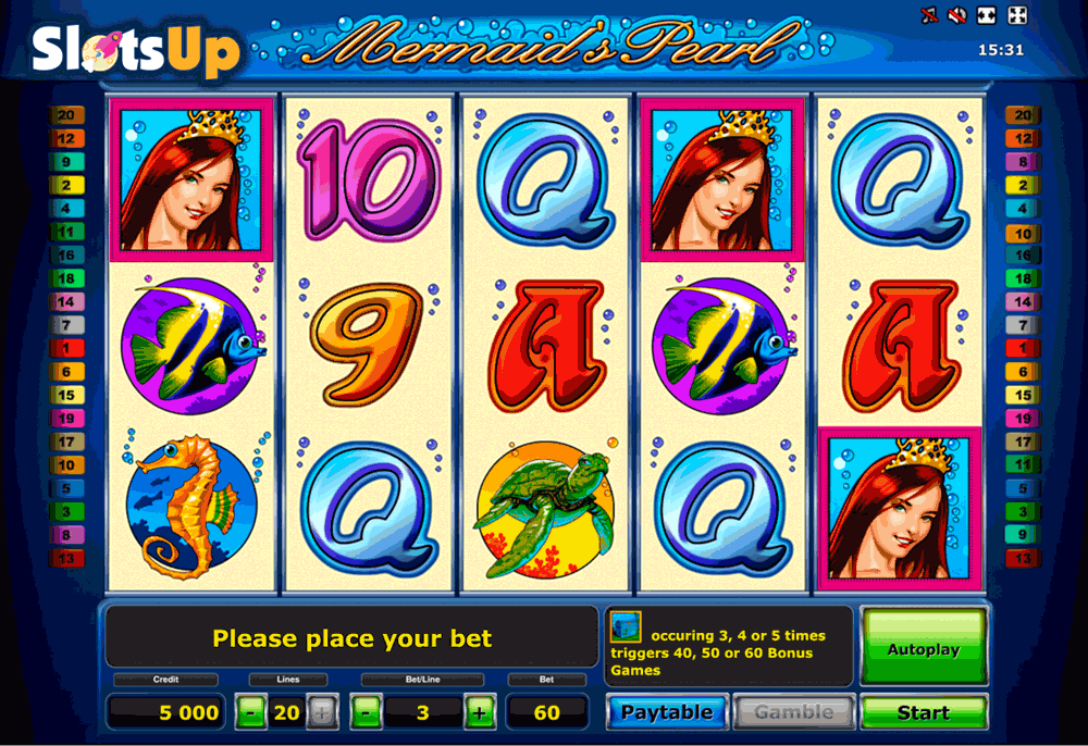 Blackjack Spielgeld Mermaids 124477